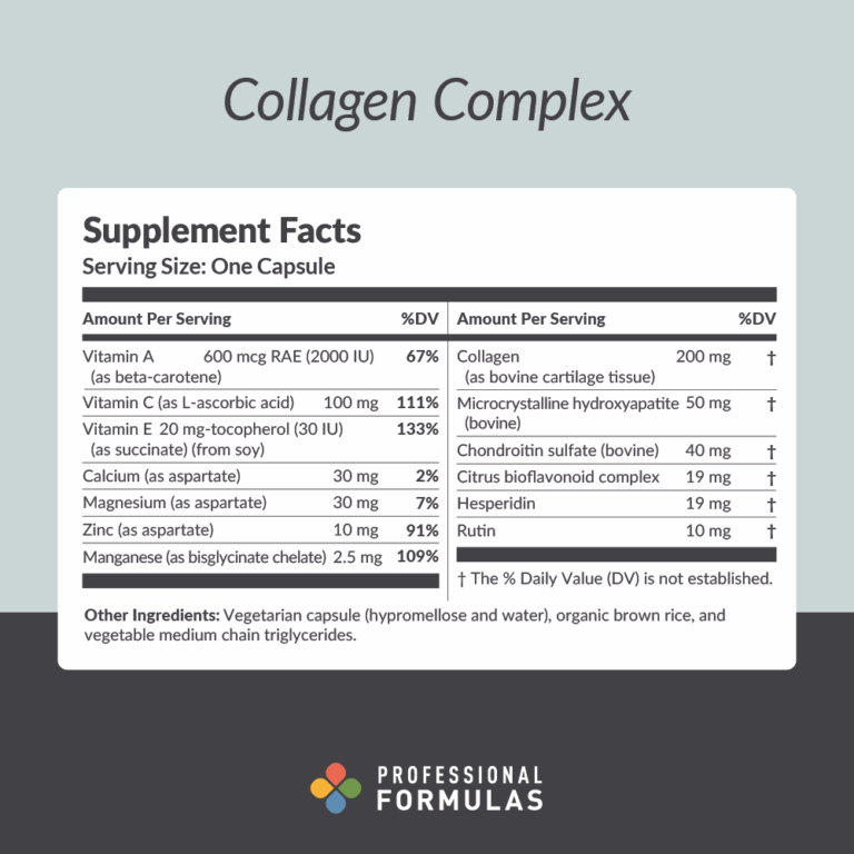 GCC - Collagen Complex - E - GREEN (EDIT)