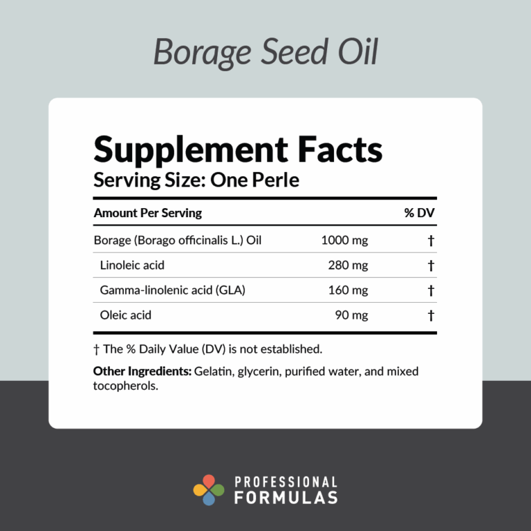 PBSO - Borage Seed Oil - G - GREEN (EDIT)