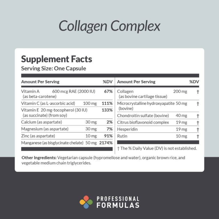 GCC - Collagen Complex - E - GREEN (EDIT)