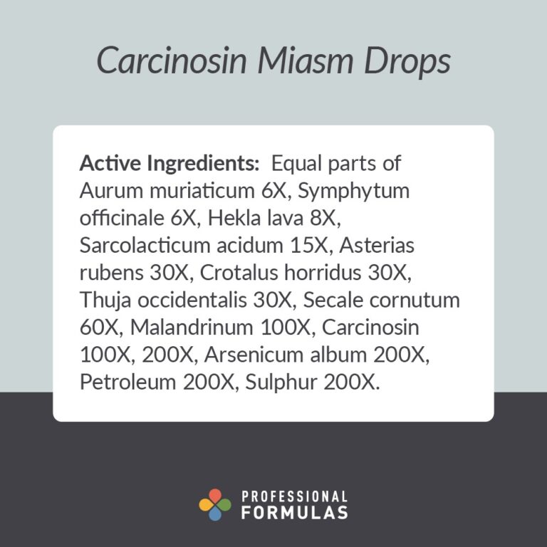 C142 - Carcinosin Miasm Drops - B - RED (EDIT)
