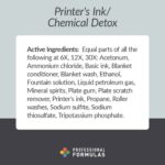 Printer's Ink/Chemical Detox - Image 3