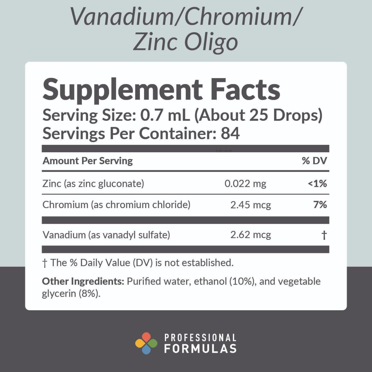 Vanadium/Chromium/Zinc Oligo - Image 2