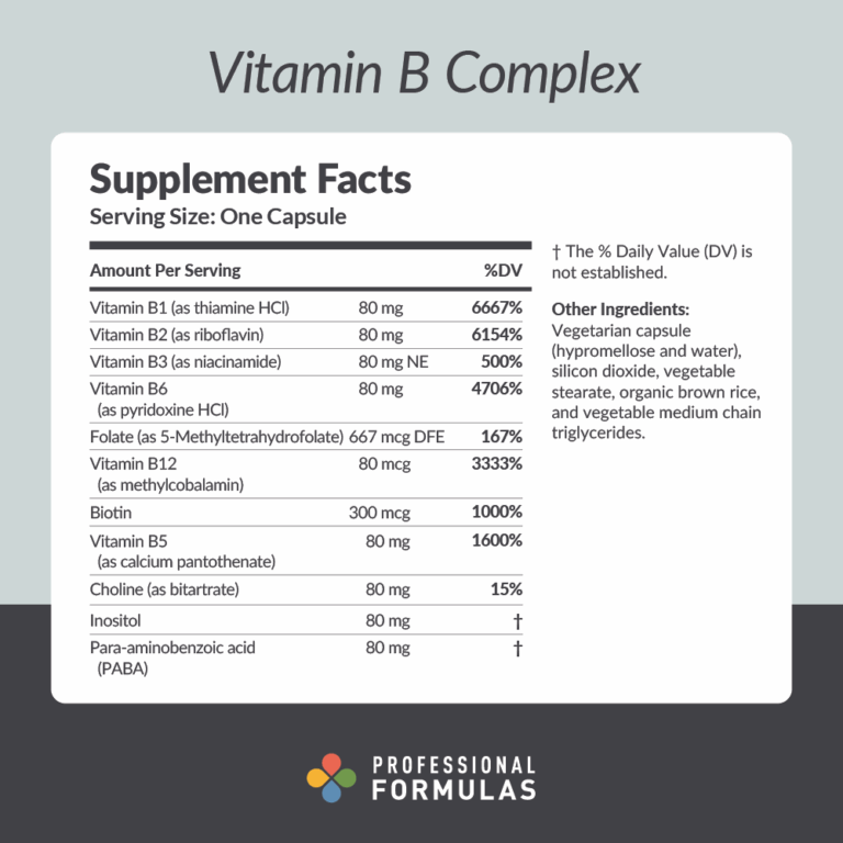 2024-VBC - Vitamin B Complex - E - GREEN